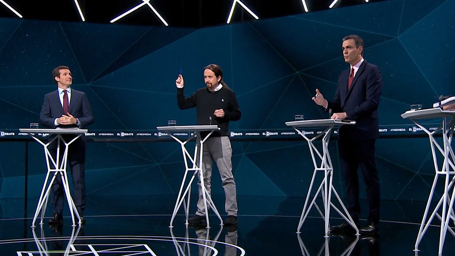 Pablo Iglesias pide calma en un debate en el que el insulto mentiroso es protagonista.