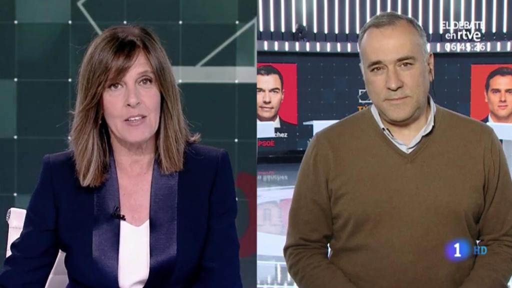 Ana Blanco y Xabier Fortes.