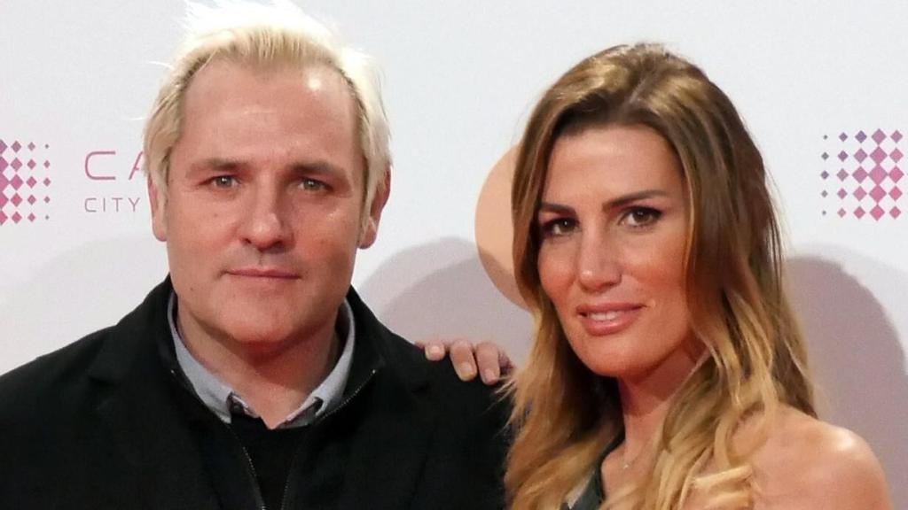 Santi Cañizares y Mayte García, en el acto de la Fundación El Sueño de Vicky.