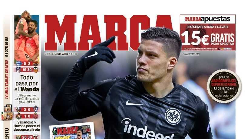 Portada MARCA (24/04/19)