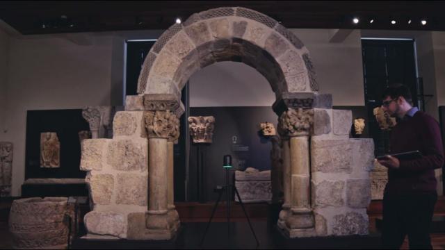Tecnología al servicio del patrimonio: imprimen por primera vez en 3D un arco románico a escala real