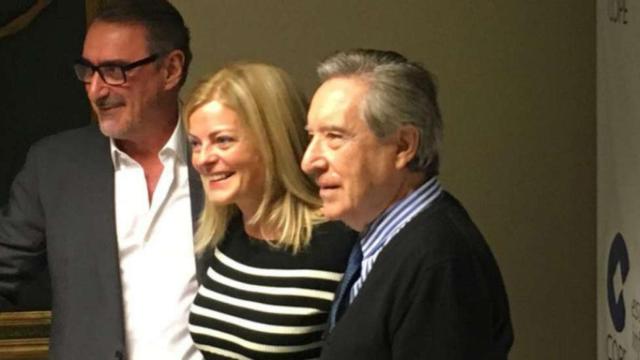 Carlos Herrera, Paloma Tortajada e Iñaki Gabilondo, en una imagen de archivo.
