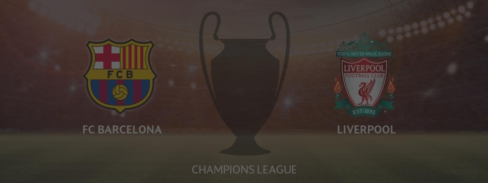 FC Barcelona - Liverpool: siga en directo el partido de la Champions League