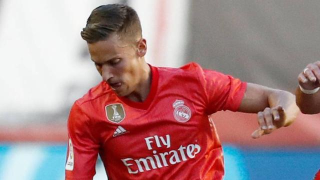 Marcos Llorente, en el Rayo Vallecano - Real Madrid