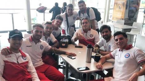 Jugadores de Argentinos Juniors en su hotel de Mérida, en Venezuela. Foto: tn.com.ar