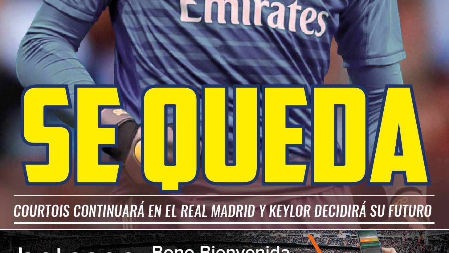La portada de El Bernabéu (01/05/2019)