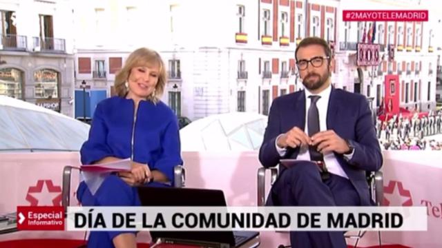 María Rey, periodista de Telemadrid.