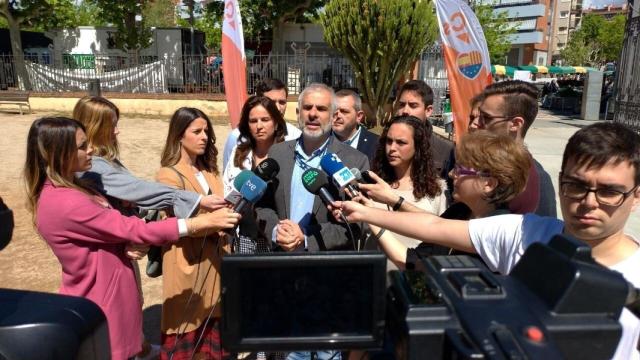 El portavoz de Ciudadanos en el Parlament de Cataluña, Carlos Carrizosa.