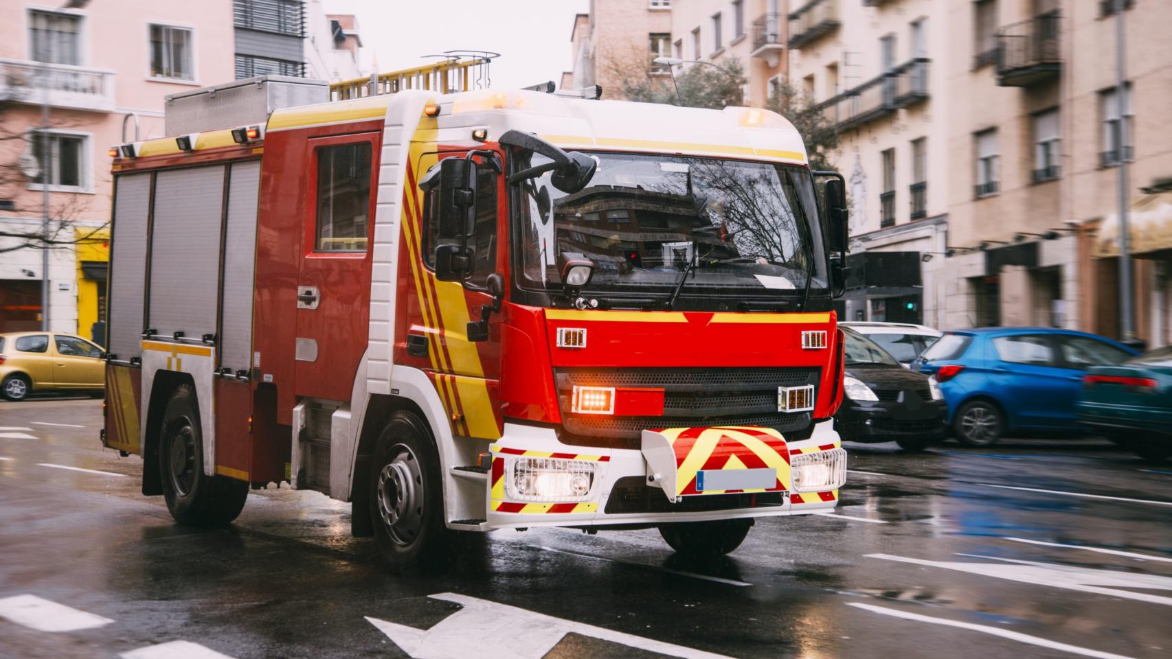 Imagen archivo de una intervención de los bomberos.