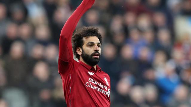 Salah contra el Newcastle