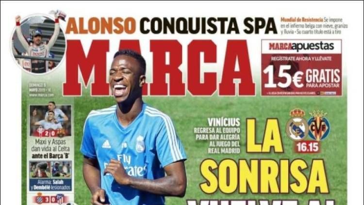 Portada MARCA (05/05/19)