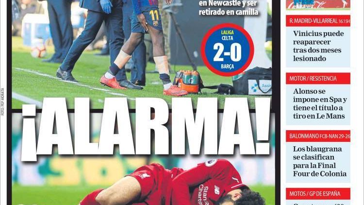 Portada Mundo Deportivo (05/05/19)