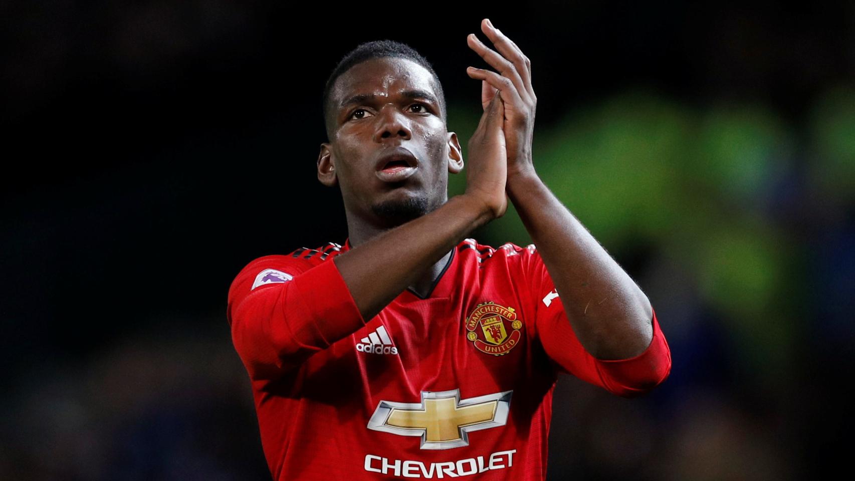 Paul Pogba, en un partido del Manchester United