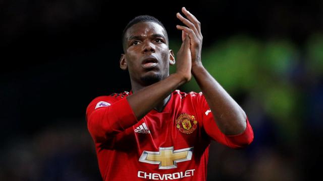 Paul Pogba, en un partido del Manchester United