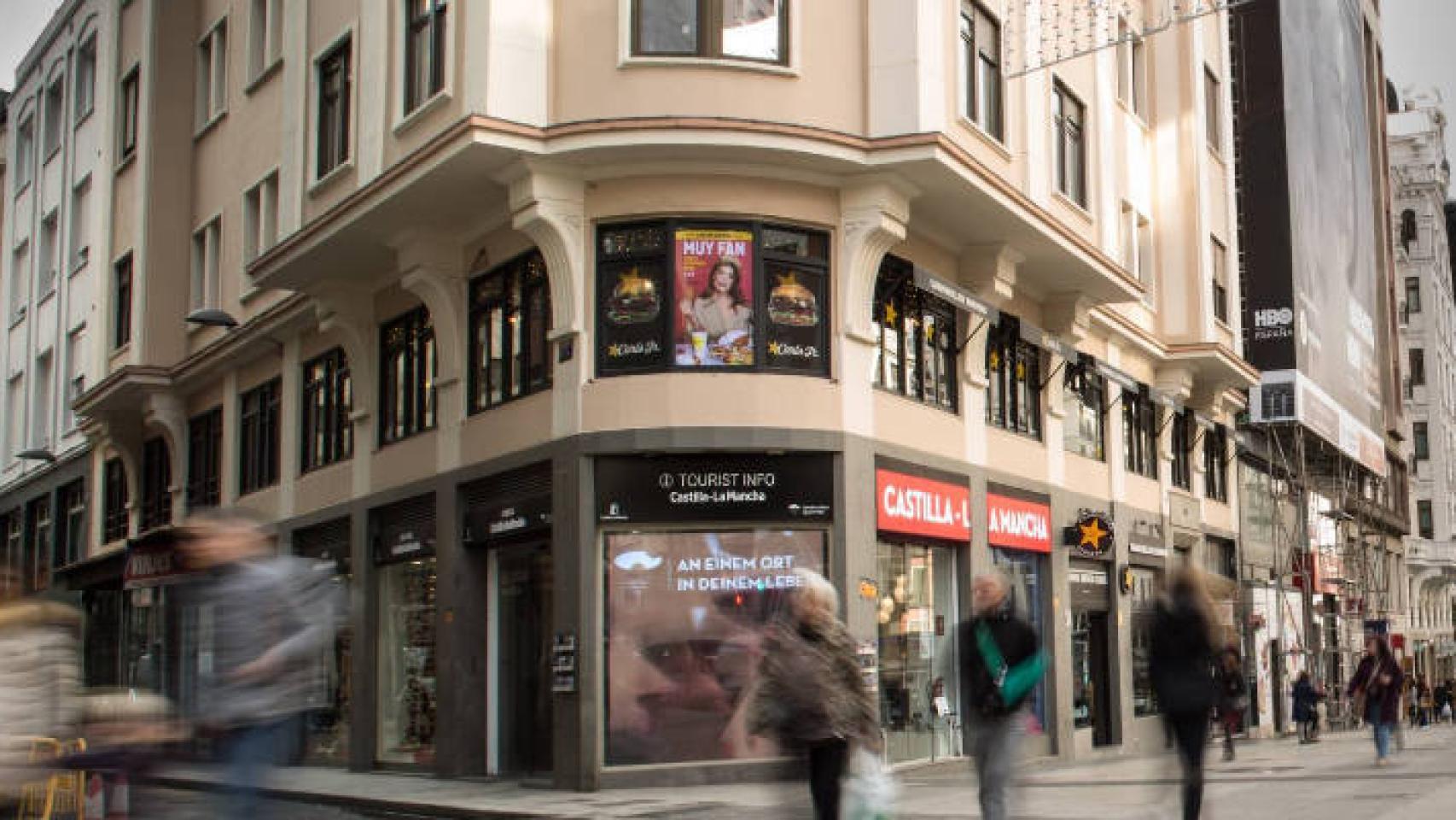 Oficina de Turismo de Castilla-La Mancha en Madrid.