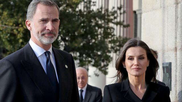 Los reyes Felipe y Letizia.