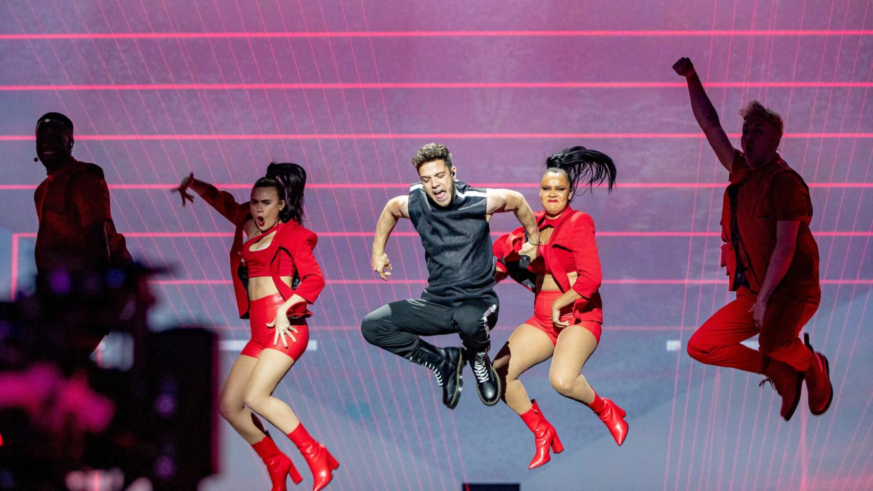 El representante de Suiza, Luca Hänni.