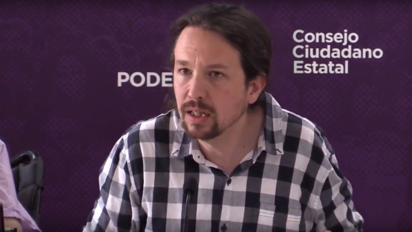 Iglesias durante su intervención este lunes