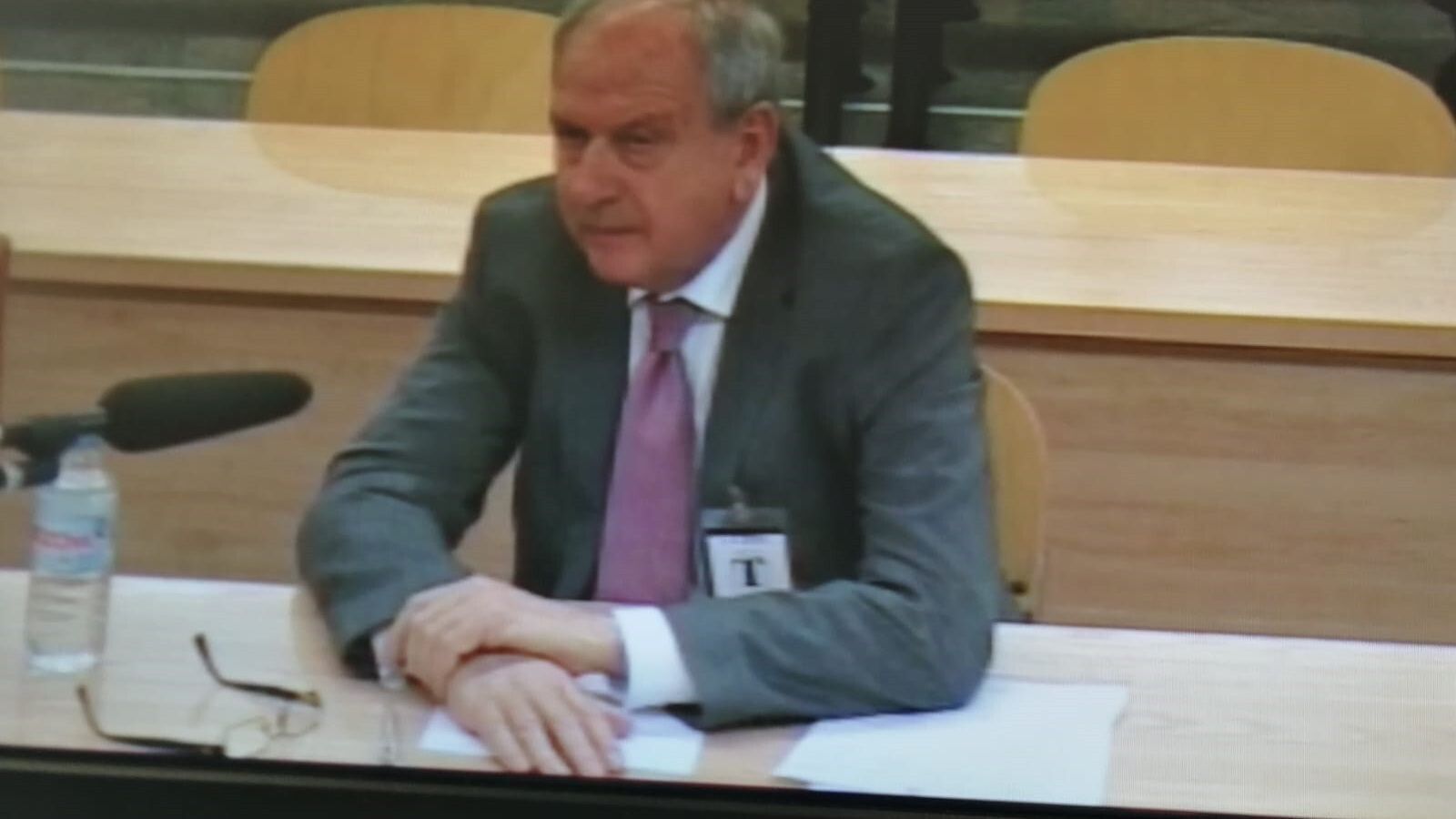 Javier Aríztegui, exsubgobernador del Banco de España en el juicio por la salida a Bolsa de Bankia