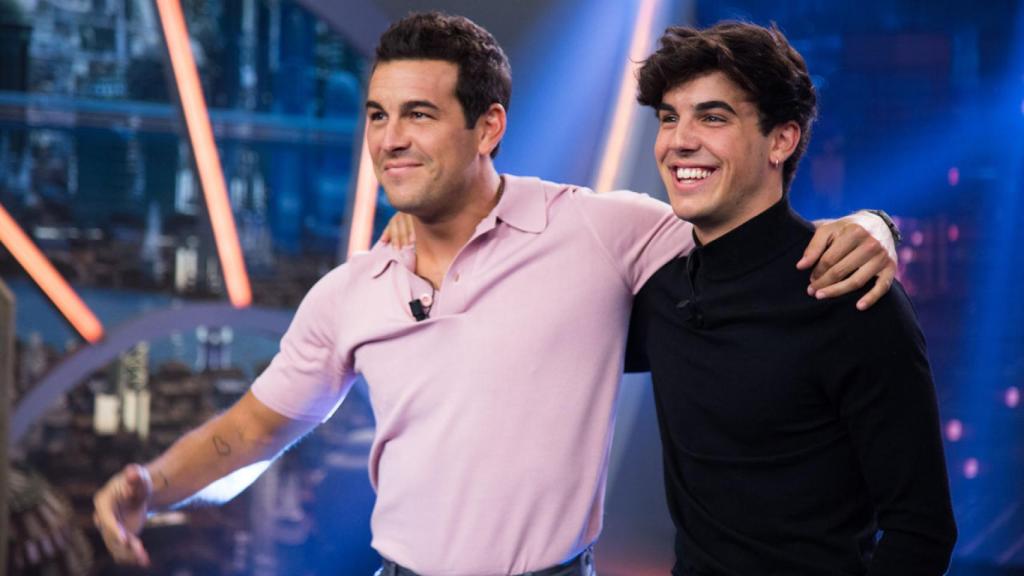 Mario y Óscar Casas durante su visita a 'El Hormiguero'.