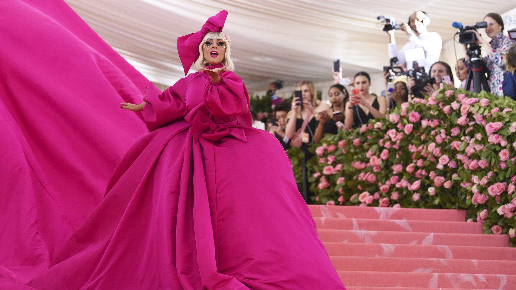 Lady Gaga, espectacular en la gala 'MET'.