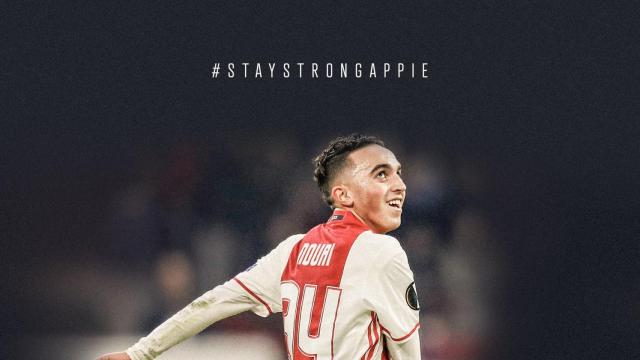 'Appie' Nouri. Foto: Twitter (@AFCAjax)