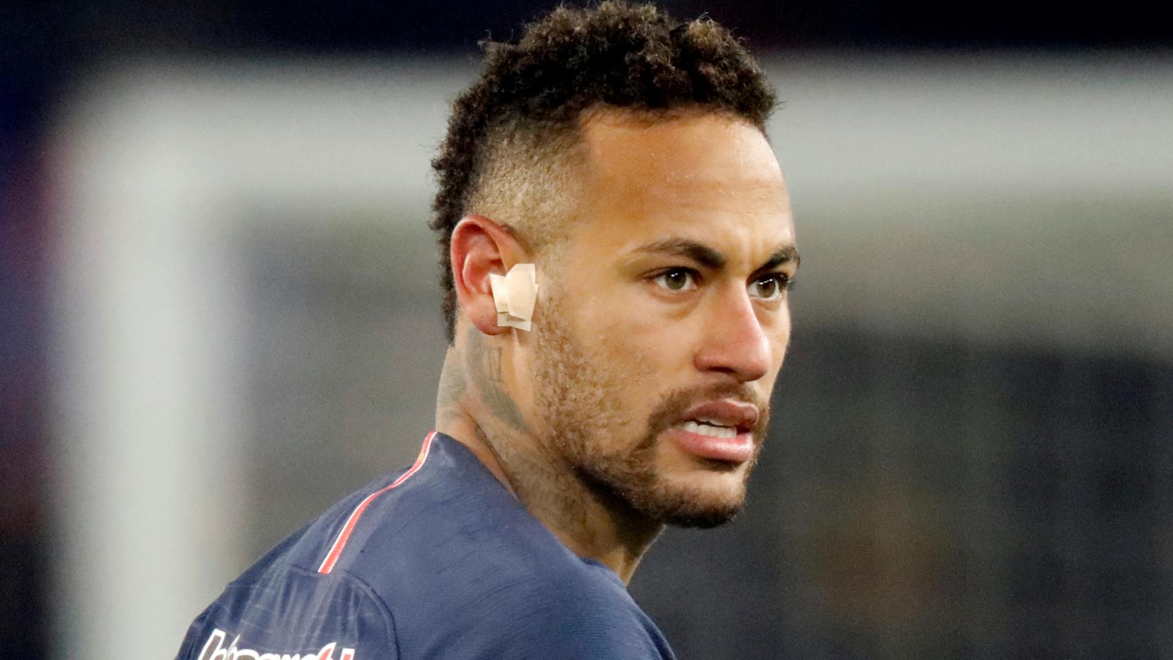 Neymar con el PSG