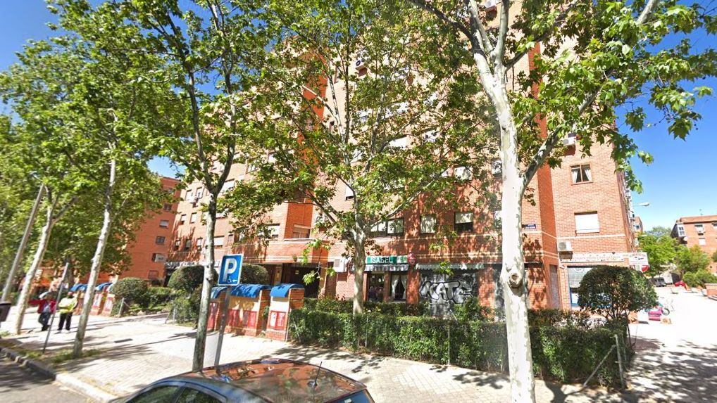 Vivienda en la que han encontrado el cadáver en Madrid