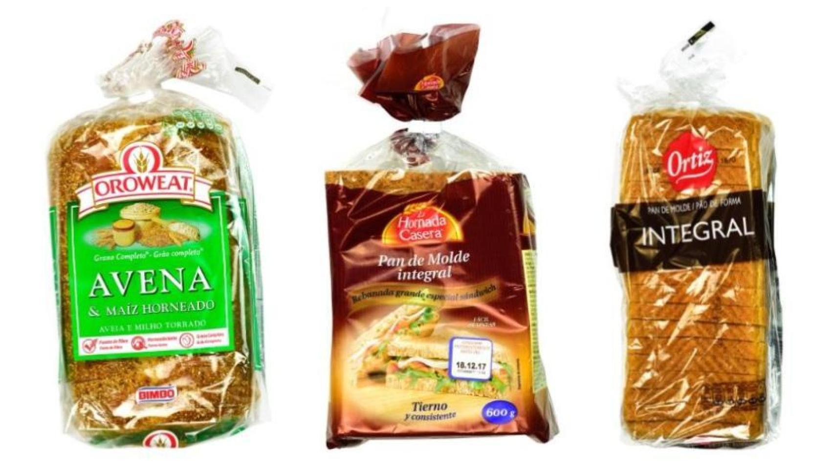 Los panes favoritos de la OCU eran considerados como integrales