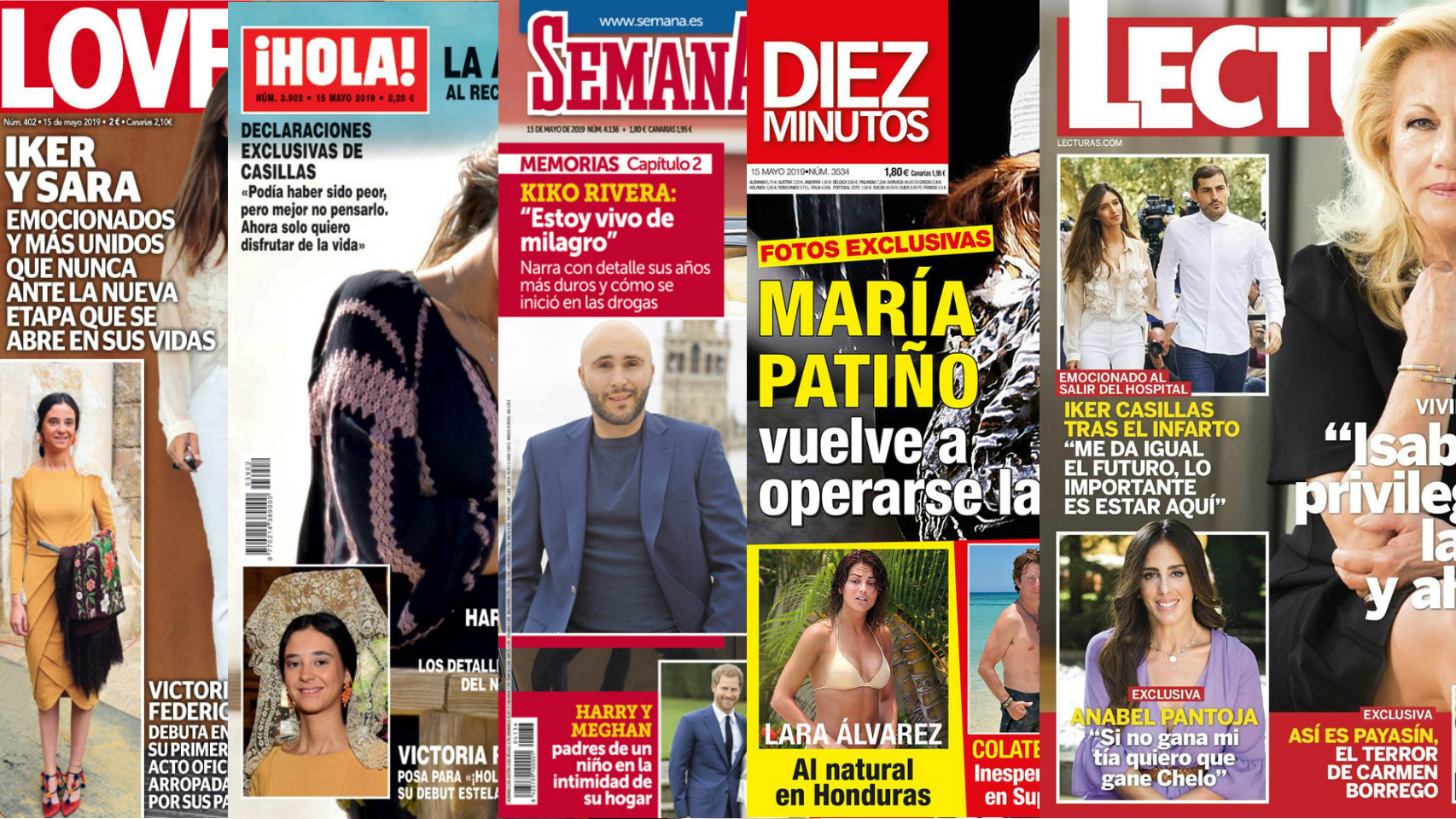 Las portadas de este miércoles.