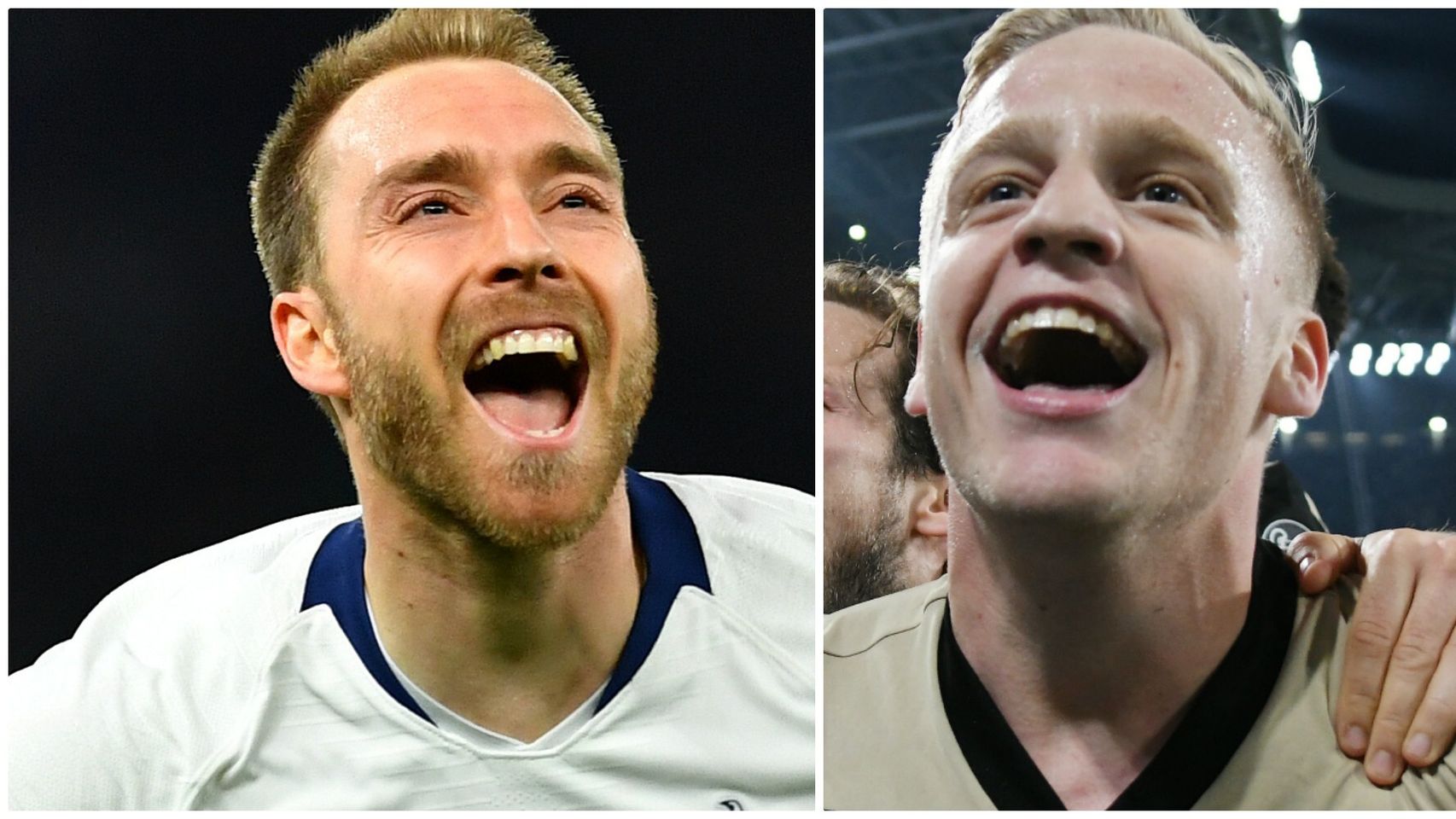 Eriksen y Van de Beek