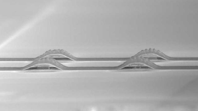 Una de las pruebas de impresión 3D en metal que se realizó en el ETH Zúrich.