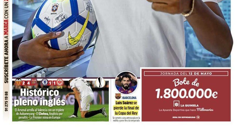 Portada MARCA (10/05/19)
