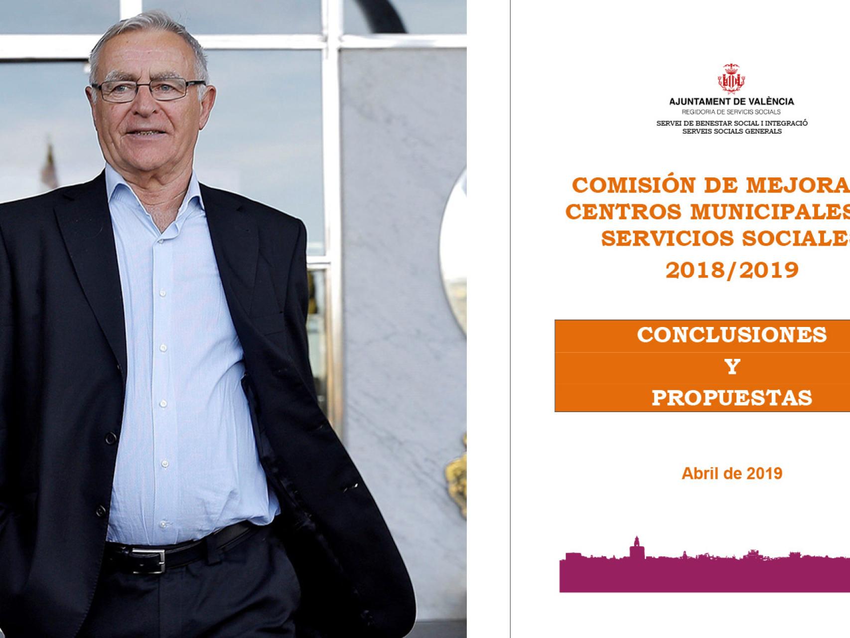 Portada del informe secreto que realizó el Ayuntamiento de Joan Ribó.