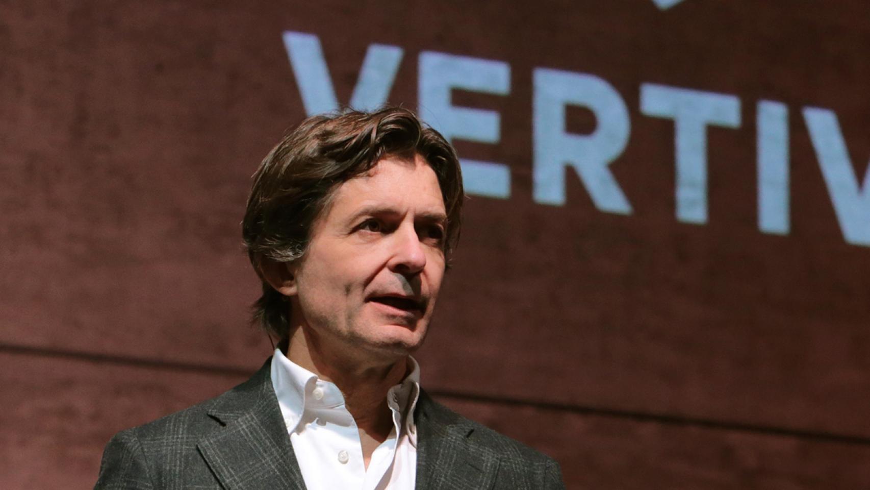 Giordano Albertazzi es el presidente en EMEA de Vertiv.