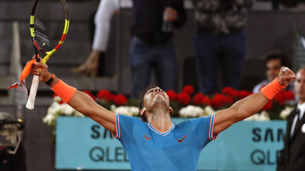 Rafa Nadal, en el Mutua Madrid Open