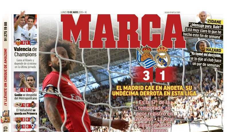 La portada del diario MARCA (13/02/2019)