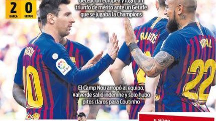 La portada del diario Sport (13/05/2019)