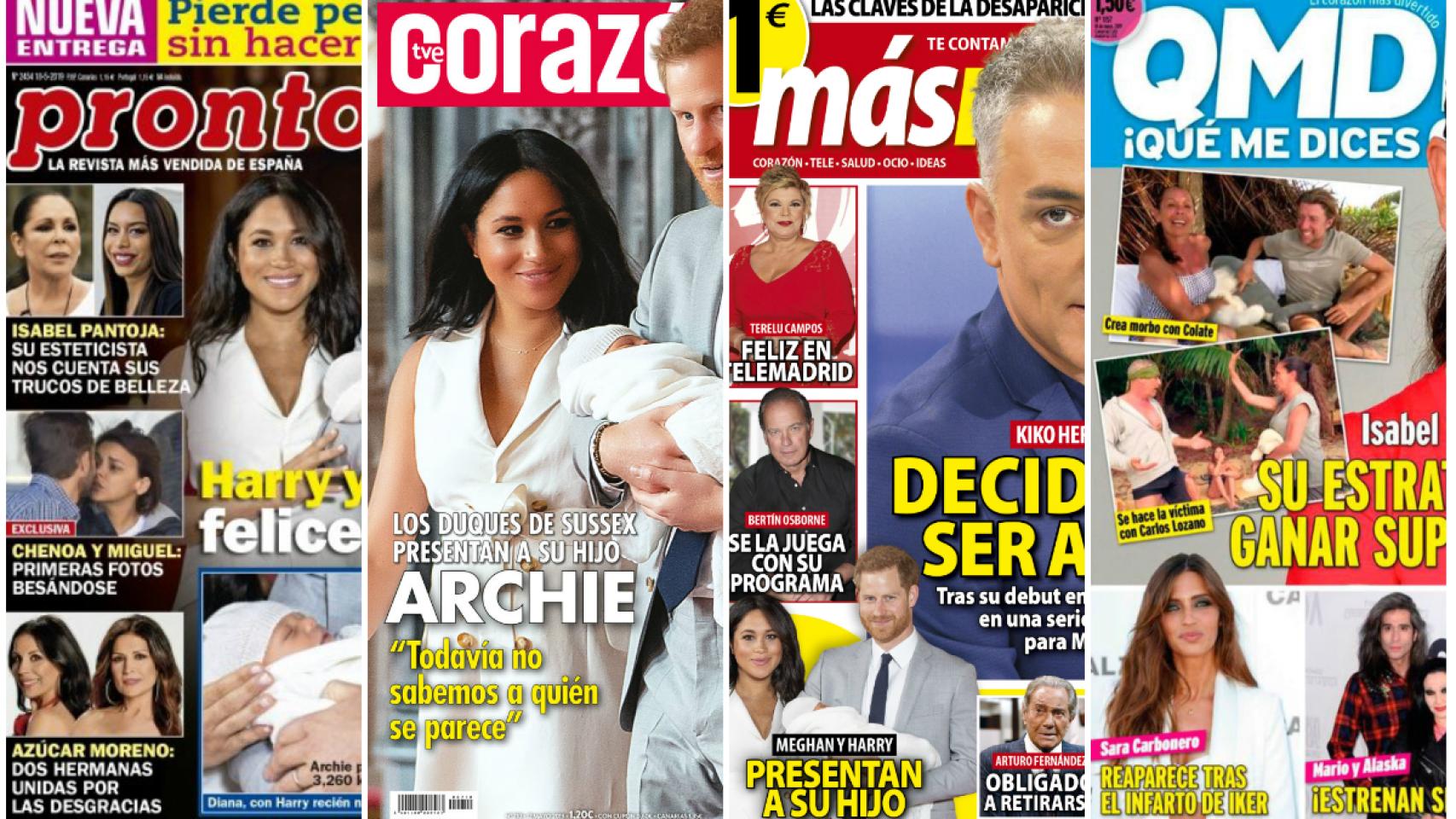 Estas son las revistas de este lunes.
