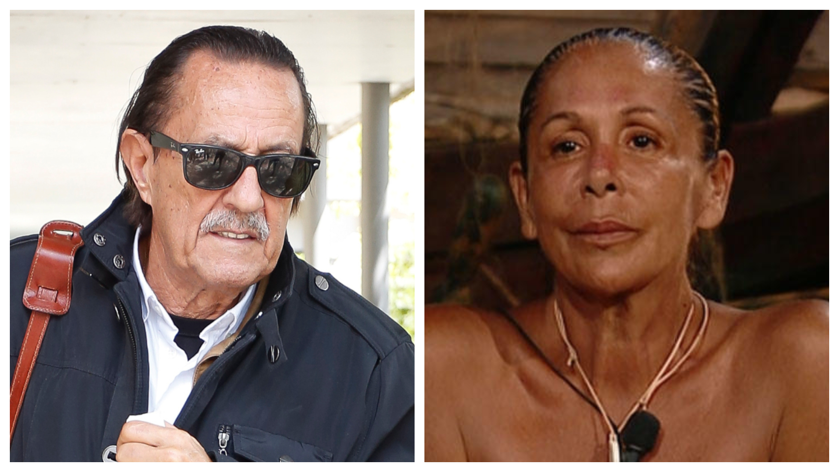 Julián Muñoz e Isabel Pantoja en un montaje de JALEOS.
