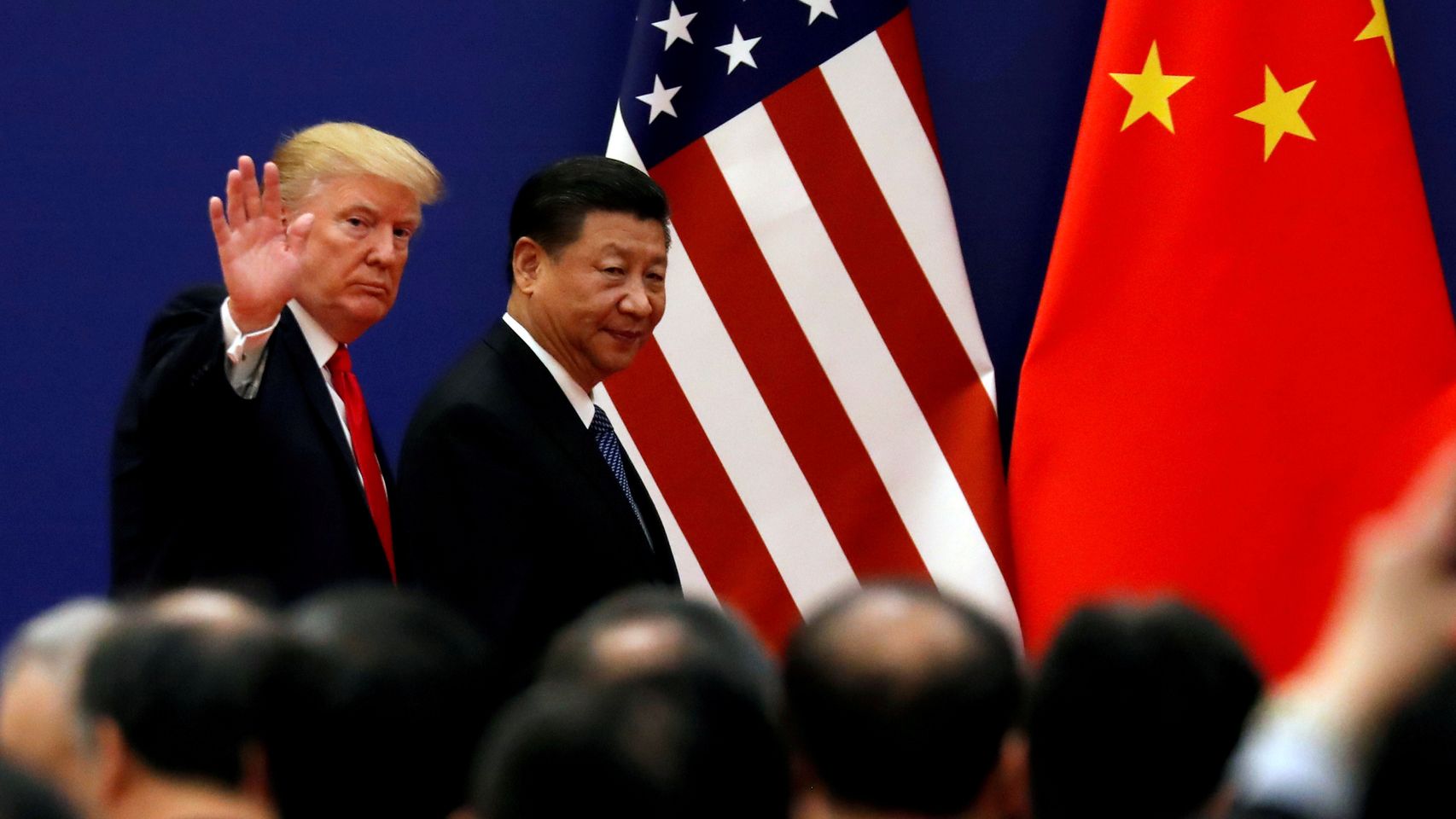 Trump y Xi Jinping en una imagen de archivo
