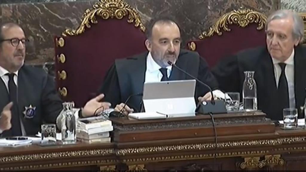 El Tribunal Supremo durante el juicio al 'procés'./