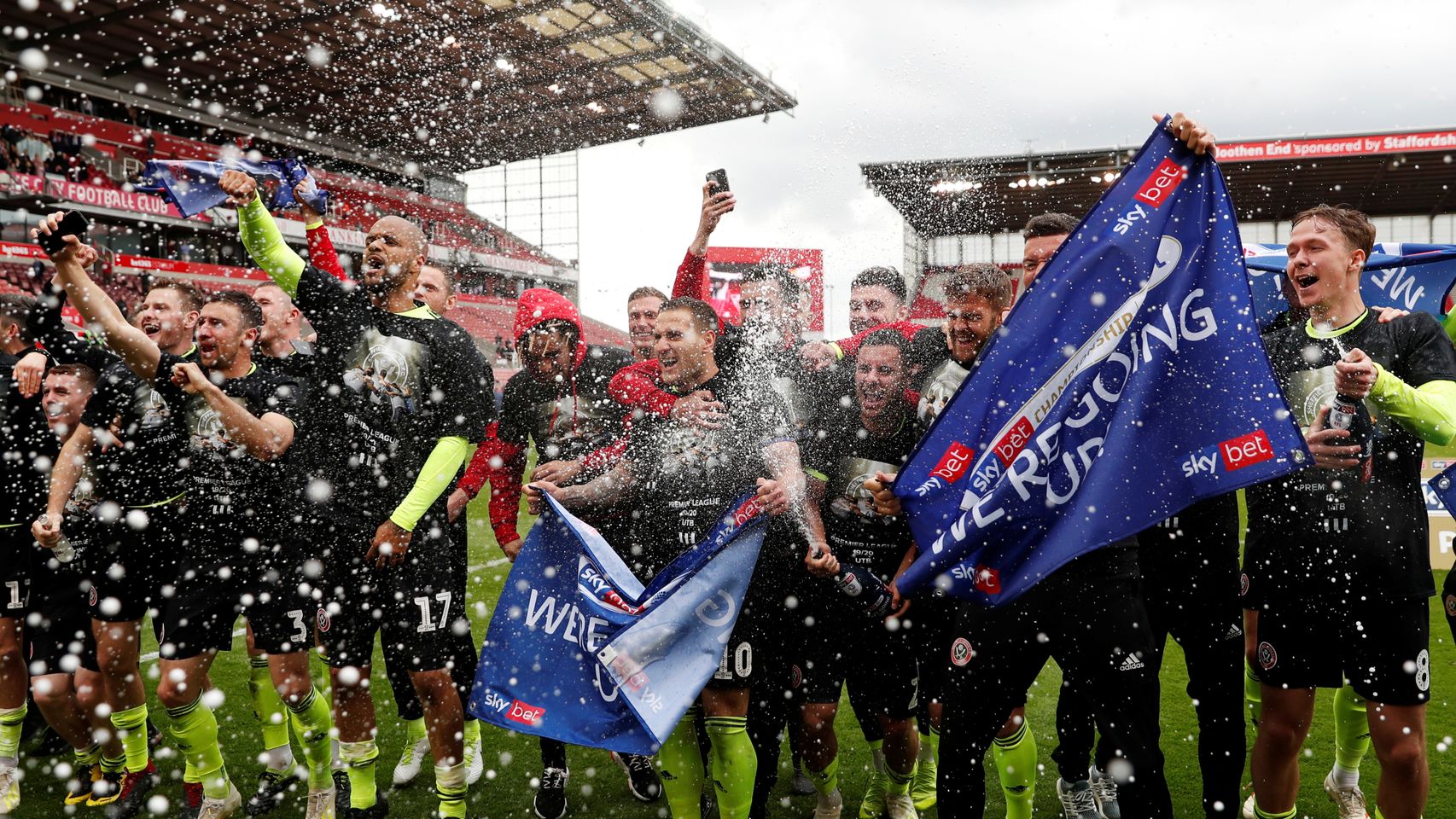 El Sheffield United, tras ascender a la Premier League