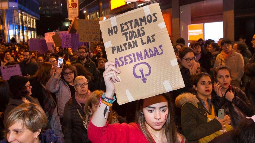 Imagen de archivo de una manifestación del 8 de marzo en A Coruña.