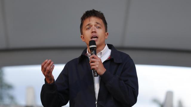 El candidato de Más Madrid a la Comunidad, Íñigo Errejón.