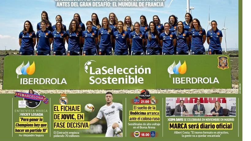 Portada diario MARCA (17/05/2019)