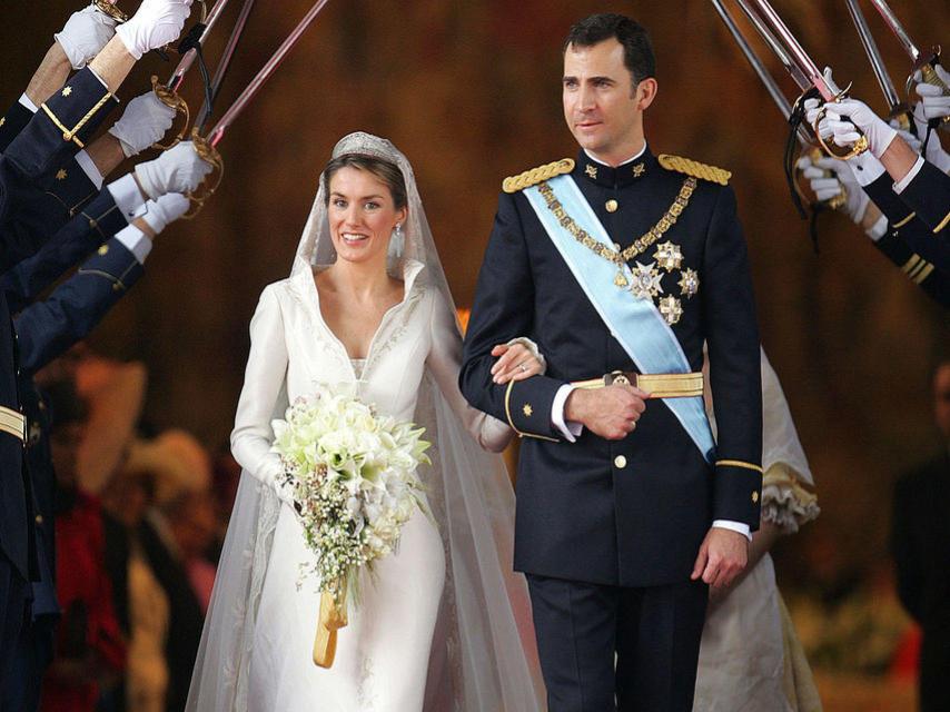 Felipe y Letizia en la Catedral de la Almudena.
