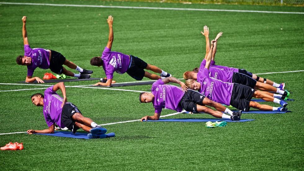 El Real Madrid entrena en Montreal en 2016