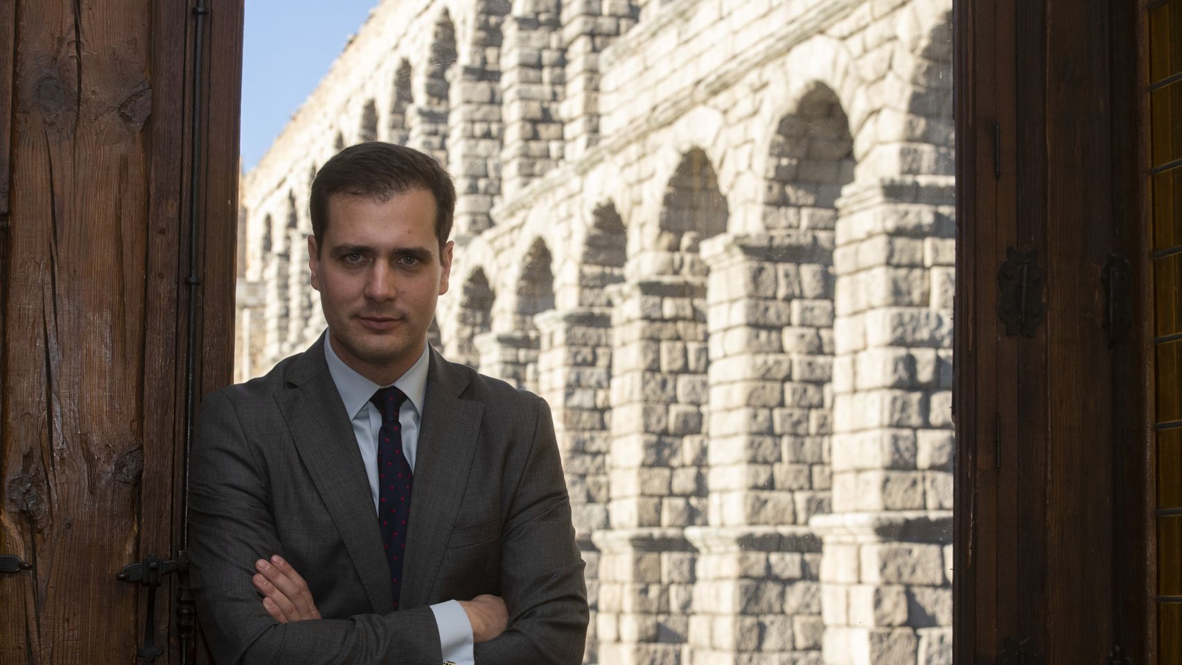 Pablo Pérez, candidato del PP a la alcaldía de Segovia.