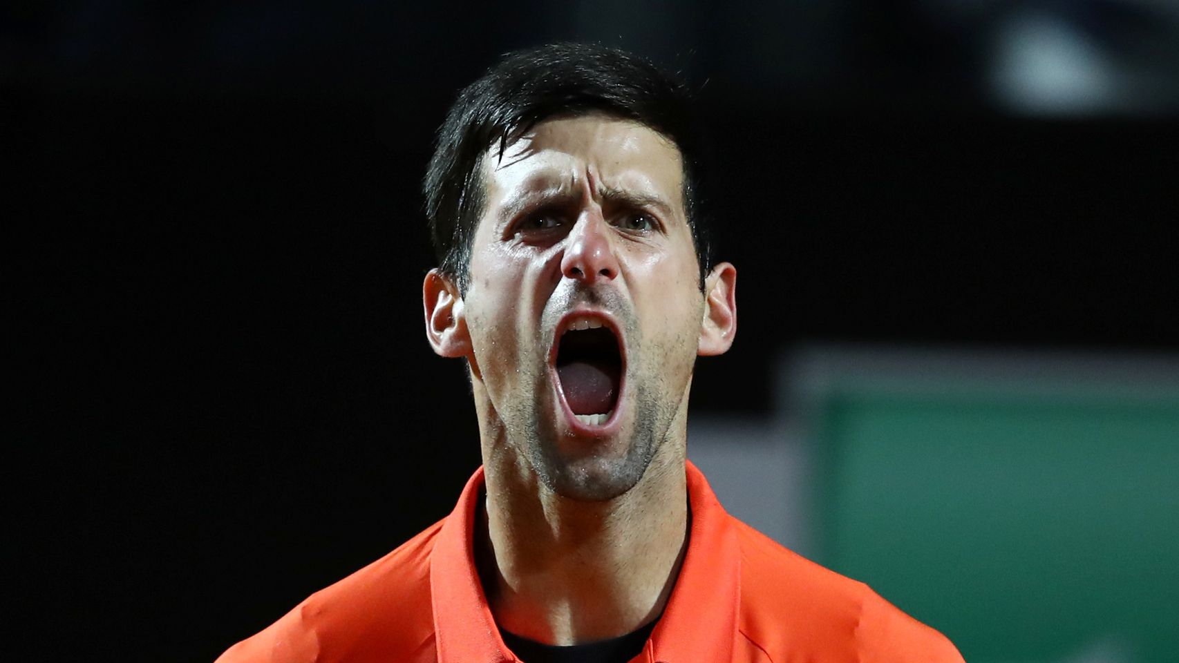 Novak Djokovic, en el Masters 1000 de Roma
